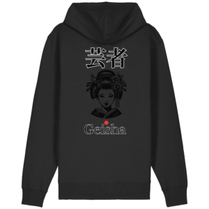 Geisha Kanji Relaxed Zip Hoodie