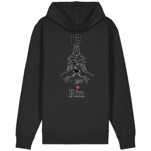 Rin Mudra Relaxed Zip Hoodie
